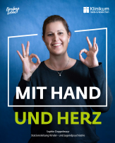 Plakatkampagne Händehygiene Doppelmayr Sophie