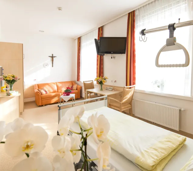 Pallativstation Zimmer