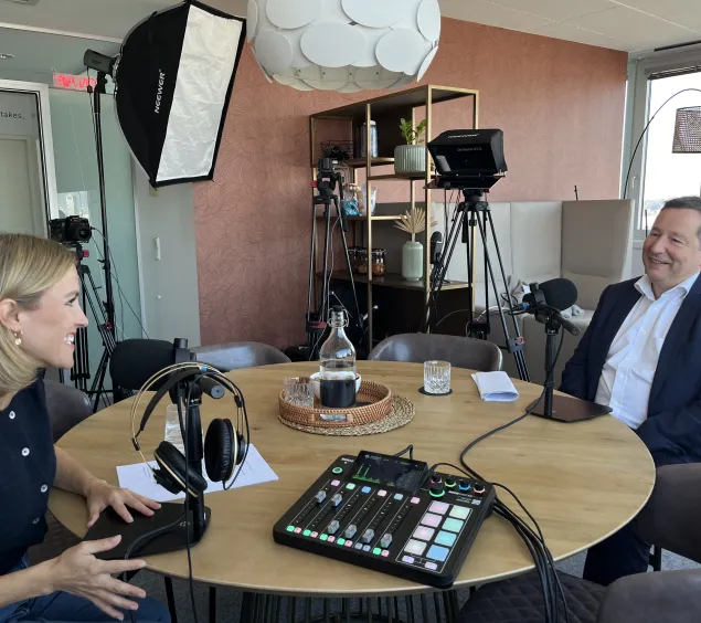 Prim. Gattringer beim Podcast Gespräch