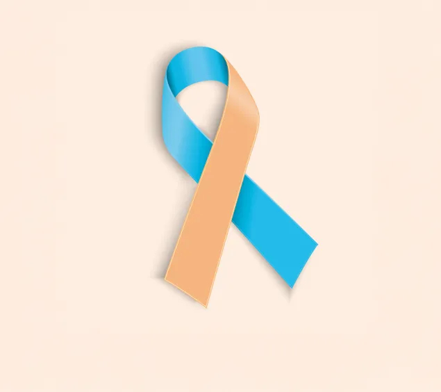 Bild Schleife blau/orange