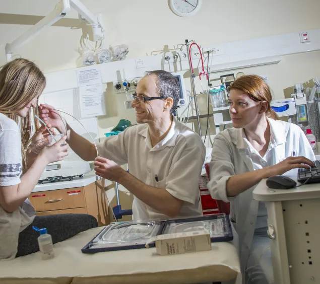In der Spezialambulanz stehen moderne und für Kinder wenig belastende Untersuchungsmethoden zur Verfügung