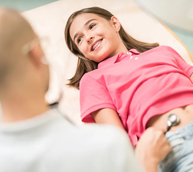 Kinderambulanz Untersuchung