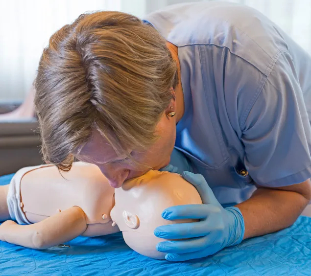 Beatmung beim Säugling