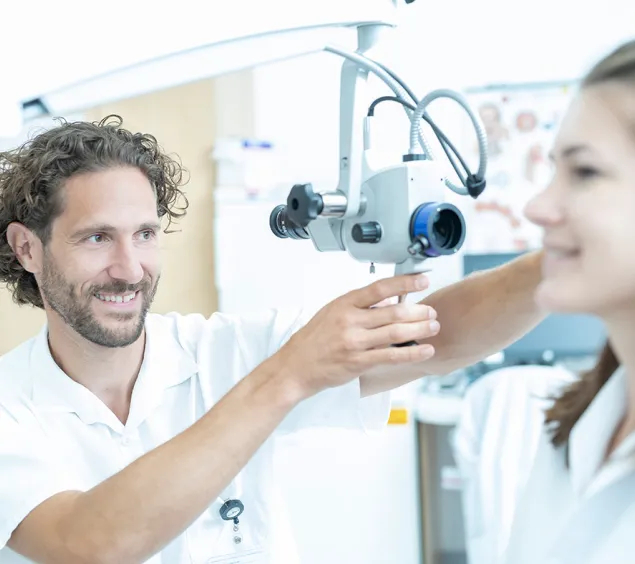 HNO Untersuchung Badeotitis