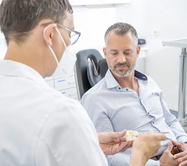 3D-Modell Augenhöhle