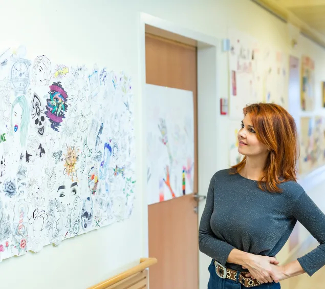 Künstlerisches Gestalten in der Heilstättenschule