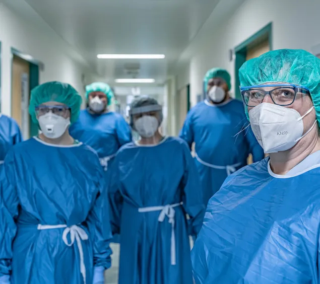 Infektstation Schutzkleidung