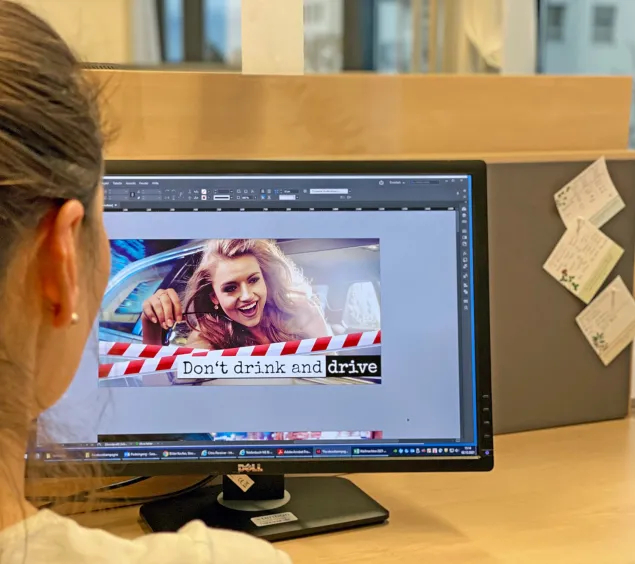 Kampagne Intensiv: Don't drink and drive