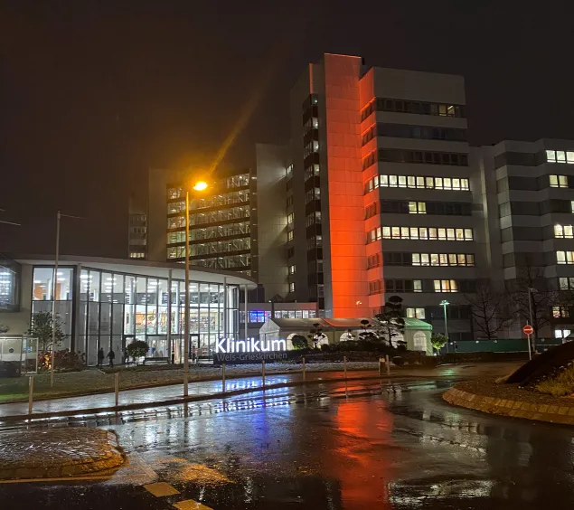 Klinikum Wels-Grieskirchen Orange the World
