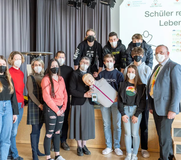 Preisübergabe am WRG/ORG der Franziskanerinnen in Wels