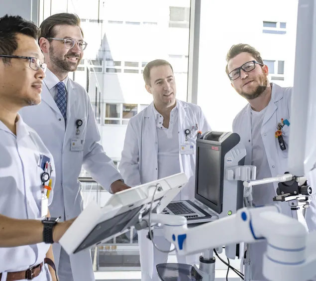 AquaBeam Team der Urologie