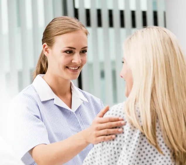 Pflege Patientin