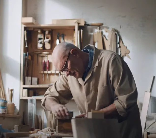 Handwerker beim Arbeiten