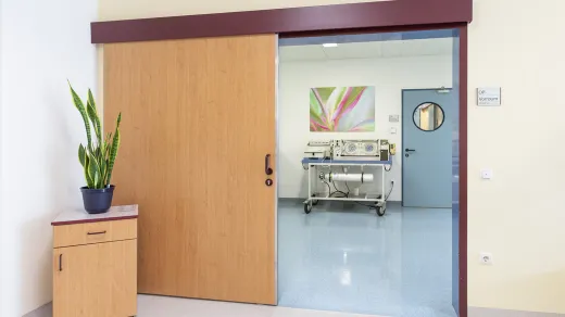 Geburtshilfe Wels: OP-Zugang Notfall