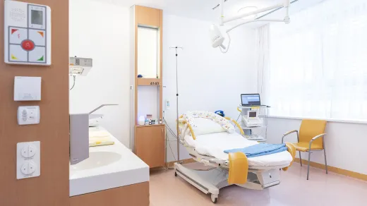 Geburtshilfe Grieskirchen: Kreißzimmer