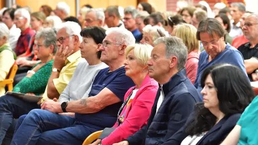 Publikum beim Wissensforum
