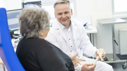 Gelenksprechstunde mit Prim. Dr. Rath