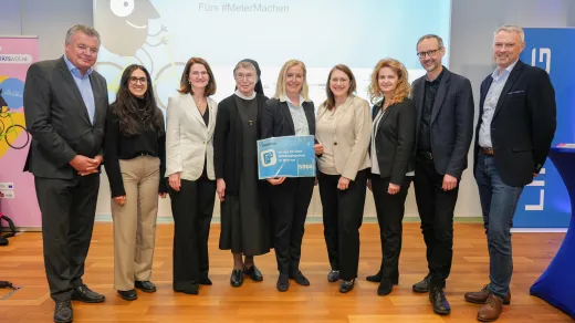 Preisübergabe Sonderpreis Klimabündnis-