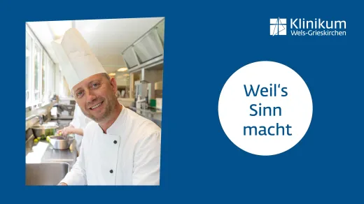 Küchenchef Johannes Zeininger