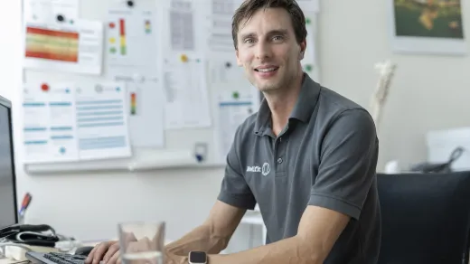 Mag. Michael Pfob, BA, Sportwissenschafter und Trainingstherapeut