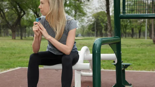 Sport und Asthma, Quelle: Albina Glisic/Shutterstock.com