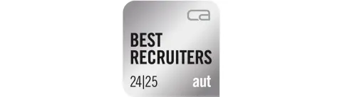 Auszeichnung Silber Best Recruiters 24/25