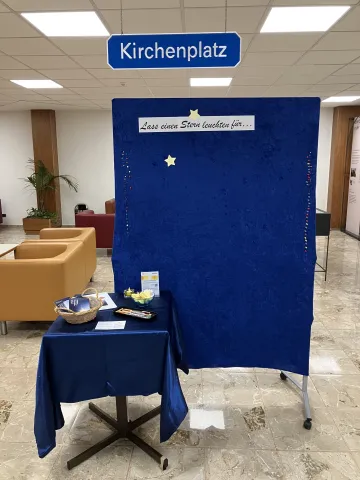 Sternenaktion Kirchenplatz
