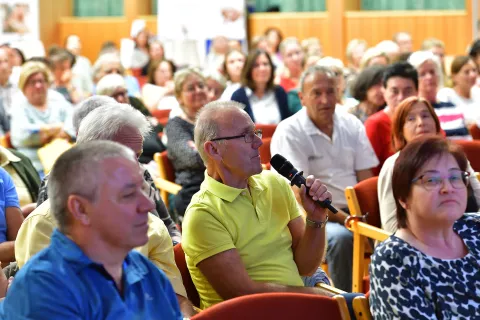 Publikum beim Wissensforum