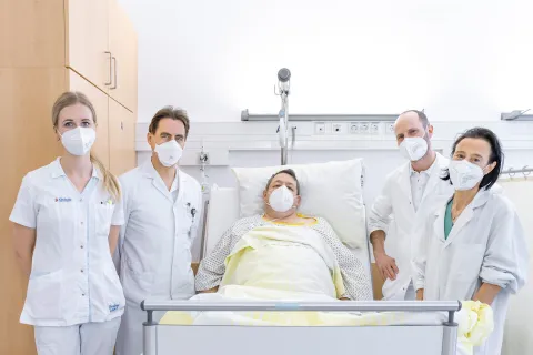 Patient Lungenembolie Transkatheter
