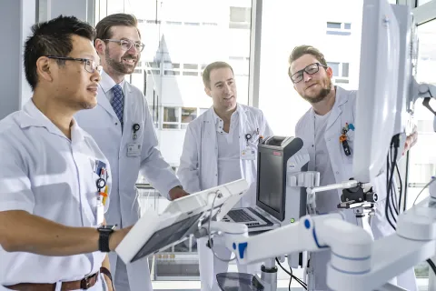 AquaBeam Team der Urologie