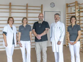 Patient und Reha-Team
